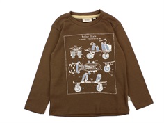 Wheat t-shirt walnut Roller Skates